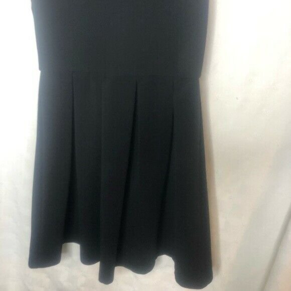 AQUA Little Black Skater Dress - size Small EUC - Picture 3 of 6